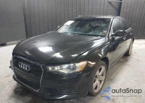 2013 Audi A6 2.0T Premium из США, поврежденный, VIN WAUGFAFCXDN090400